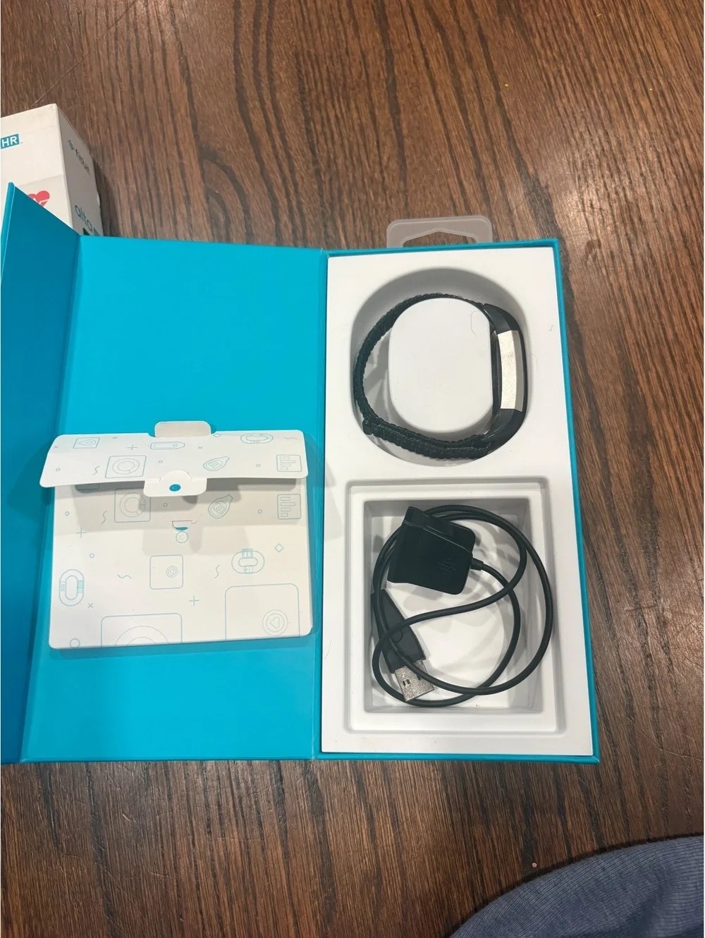 Fitbit Alta HR Fitness Wristband Large Size - Black